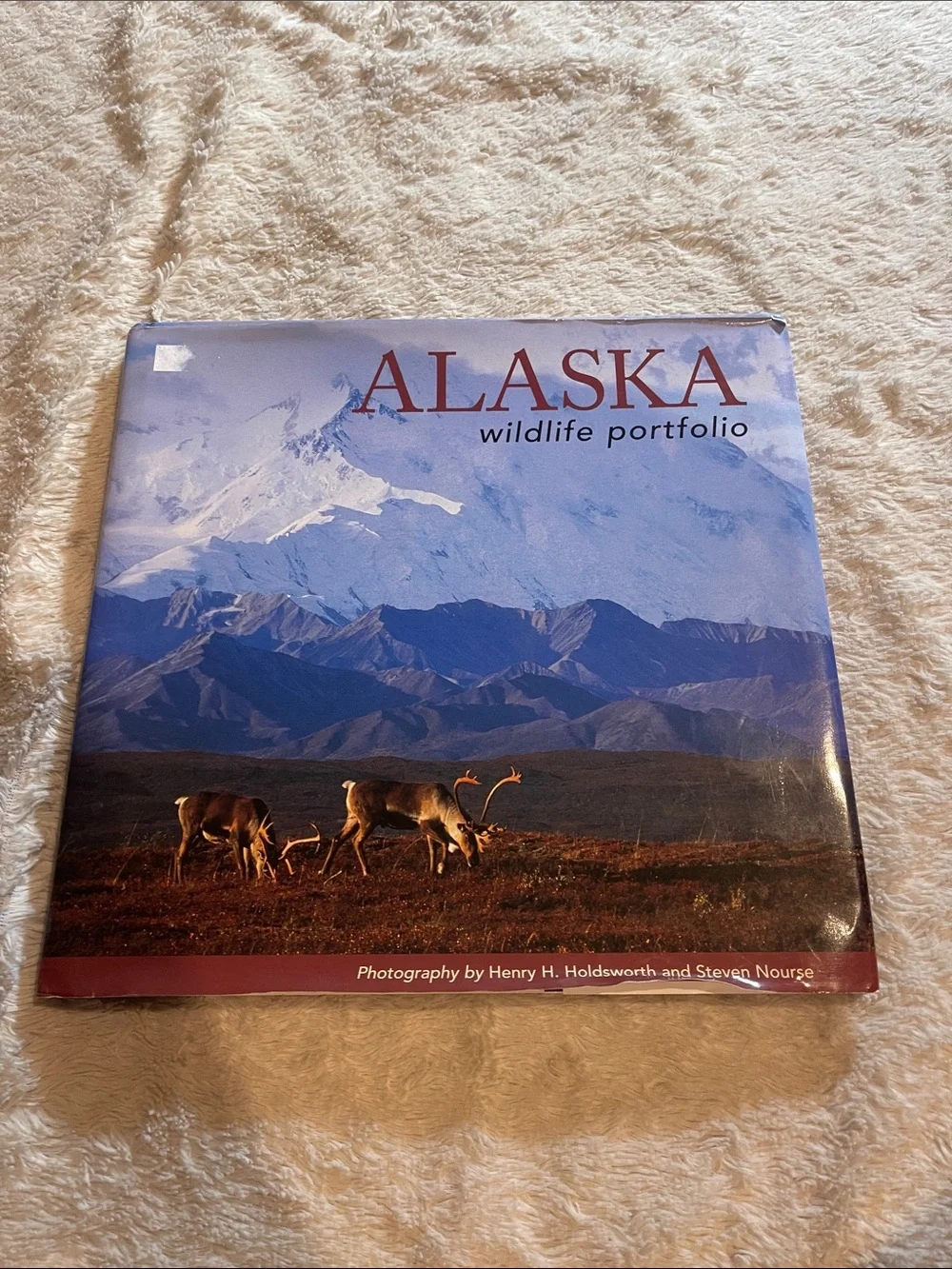 Alaska Wildlife Portfolio Hardcover Photo Book - Blue Cover